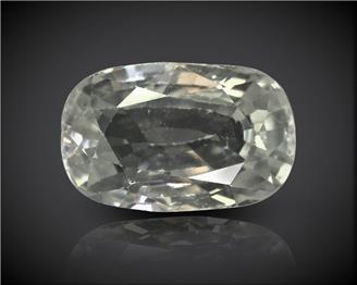 White Zircon Natural Certified 5.69 CTS... ( 85475 )